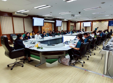 การประชุมตรวจติดตามการปฏิบัติราชการของส่วนราชการในสังกัดกระทรวงเกษตรและสหกรณ์ ... พารามิเตอร์รูปภาพ 6