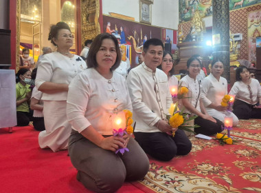 #พิธีเวียนเทียนรอบพระวิหารหลวง งานมนัสการพระแท่นศิลาอาสน์ ... พารามิเตอร์รูปภาพ 4
